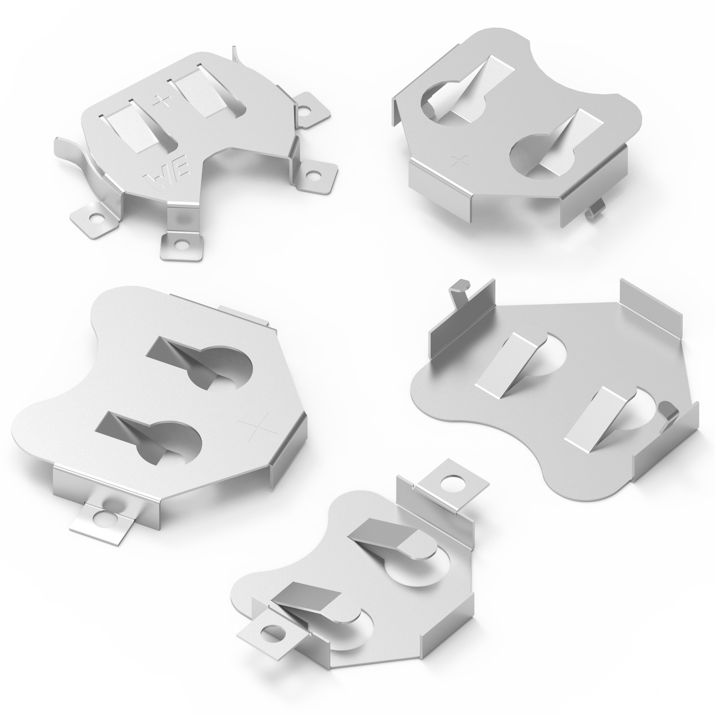 WABCMC Battery Holder Electromechanical Components Würth